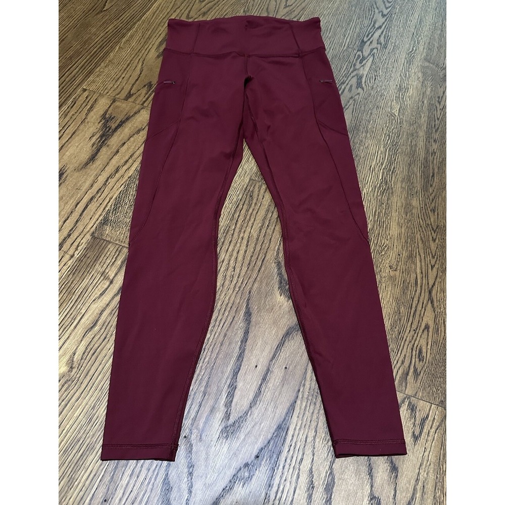 Lululemon Cadence Crusher Tight Women's 8‎ W5AISS Full-On Luxtreme Zipper